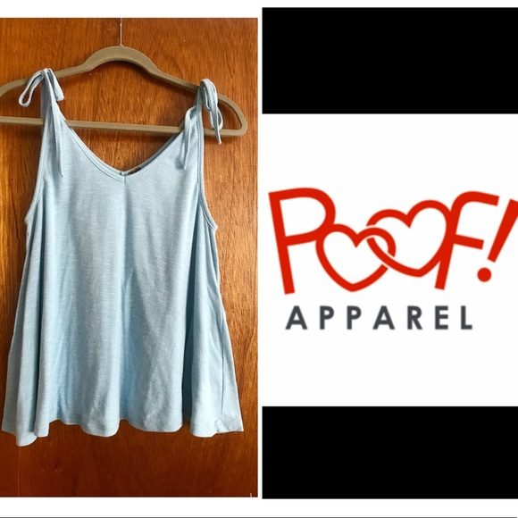 Poof! Tops - Cotton babydoll tank top
